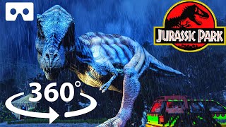 360° T-Rex Jurassic Park Breakout! Can You Escape TRex Dinosaur in VR?