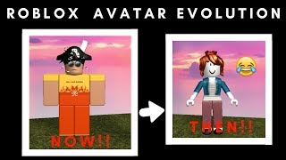 Roblox Avatar Evolution