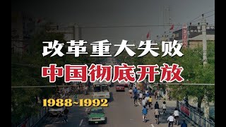 中国同志的休克疗法，抢购、挤兑、禁运，改革遭遇重大挫折，物价闯关引起严重经济危机，中国彻底开放