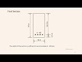 conc101 111 111 design of a singly reinforced rectangular concrete beam as per aci 318 19.