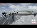 breaking replay delta plane outbound from minneapolis crashes in toronto 2 17 25