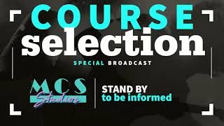 MCS -Course Selection Part 1 2021