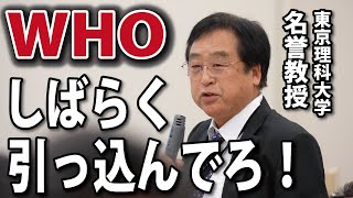 【超党派WCH議員連盟④】※YouTubeではほとんど流せない【村上康文 東京理科大学名誉教授】