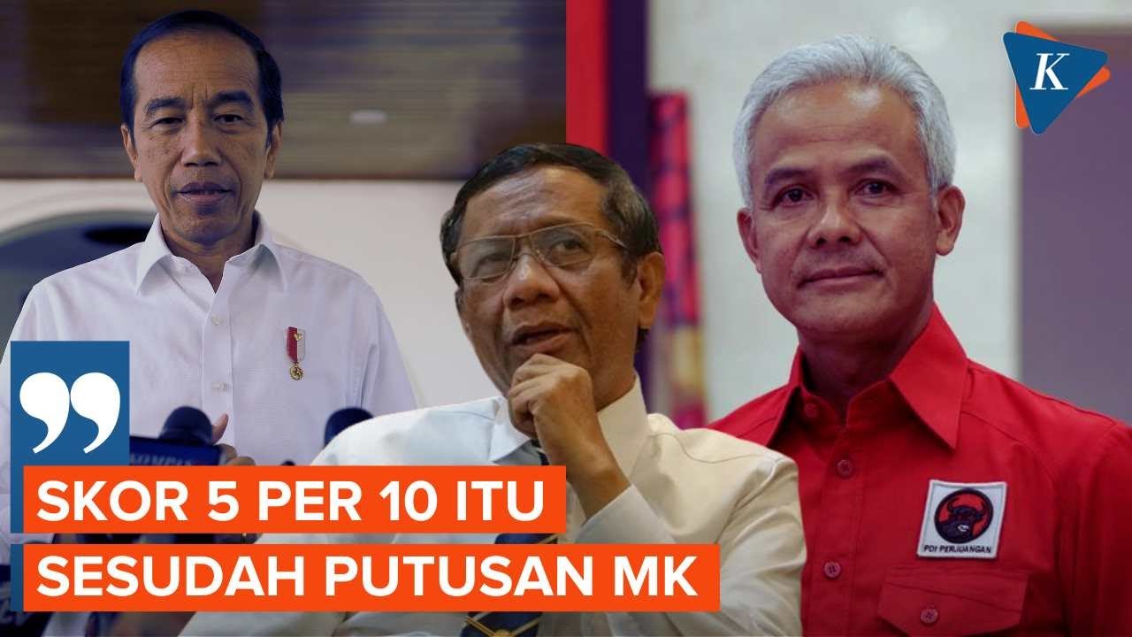 Mahfud Respons Soal Ganjar Beri Skor 5 Ke Penegakan Hukum Era Jokowi ...