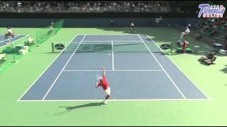 楽天 OPEN 2010 予選１回戦 鈴木貴男 VS ギル・ミュラー