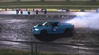 RUNAMUK HOLDEN VZ LS V8 UTE BURNOUT AT WSID 5 8 2015