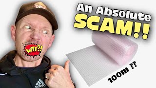 The Bubble Wrap Scam CONTINUES... | Have You Measured Yours?
