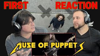 MASTER OF PUPPETS (In the style of MUSE) Song by ANDRE ANTUNES REACTION w/Metallica/Muse fan Andres
