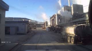 Simplot Pocatello Loading Fertilizer - Semi Truck