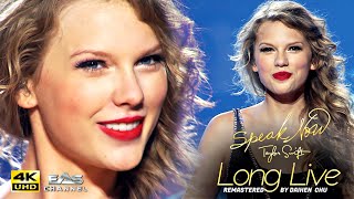 [Remastered 4K] Long Live - Taylor Swift • Speak Now World Tour Live 2011 • EAS Channel
