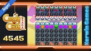 Candy Crush Saga Level 4545 - Super Hard Level - No Boosters