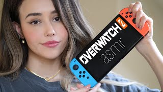 ASMR - Overwatch 2 + PC| Switch gameplay \u0026 Review with historic facts, button clicking, whispered 🎮