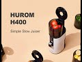 Elevate Your Juicing: Discover Hurom H400 Series - A Game Changer!