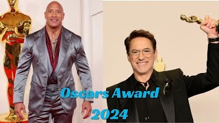 Oscars 2024 Winners Revealed Emma Stone Cillian Murphy Robert Downey Jr. & More #oscars #viral