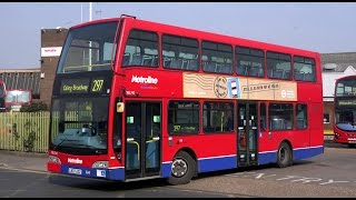 London Buses - Metroline Scrap Book - Scania N230UD and Dennis Trident