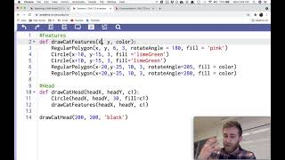 Helper Functions and Parameters - CMU CS Academy 3.3.1