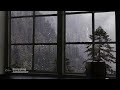 Rain Sound On Window with Thunder SoundsㅣHeavy Rain for Sleep, Study and Relaxation, Meditation