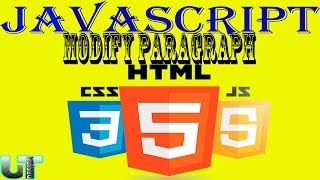 modify the style of paragraph text through Javascript code