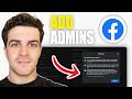 How to Add Admins to Facebook Page (2026 Guide)