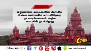 பார்களை மூடக் கோரி மனுத்தாக்கல் செய்ய மனுதாரருக்கு நீதிபதிகள் அனுமதி  வழங்கினர்