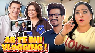 @ArchanaPuranSingh_Official Ne Bhi Vlogging Start Kardi | Bharti Singh | Harsh Limbachiya |Gola