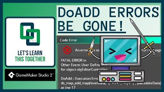 GameMaker DoAdd Execution Errors and DataTypes Explained