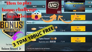 bonus challenge unavailable/ How to Get Bonus challenge available and start match Earn Free UC