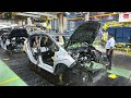 how tata makes cng cars in pune plant visit and production process toi auto