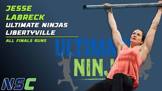 NSC 1st Place Jesse Labreck | Every Finals Run From Ultimate Ninjas Qualifier | Season 2