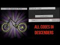 *NEW* All Codes in Descenders 2024 (descenders tips #10)