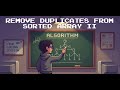 Remove Duplicates From Sorted Array II   LeetCode 80