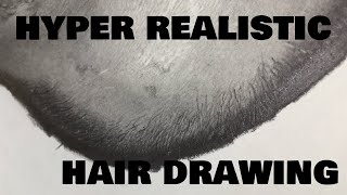 Real Hair Drawing Timelapse