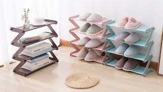 assembled multi-layer shoe rack student dormitory multifunctional fabric simple storage shoe rack