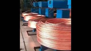 copper countinious casting process