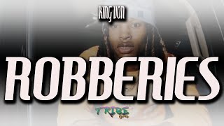 King Von - Robberies (Lyrics)