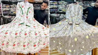 ব্রান্ড নিউ 3D স্টাইল ফ্লোরাল গাউন | Latest desing gown at craziest offer