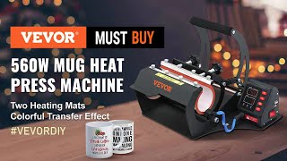 VEVOR Mug Heat Press 11/20oz Cup [Product Demo]