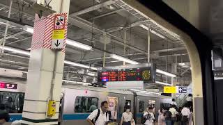 OH新百合ヶ丘駅6番ホーム ドア閉