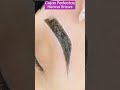 Cejas Perfectas con Henna | Ombre Brows Tutorial | Curso de Profesional #shorts #cejasperfectas