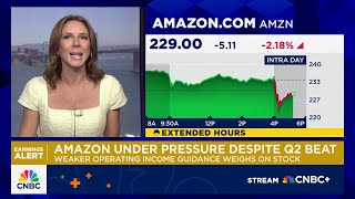 Amazon’s weak guidance spooks investors despite earnings beat