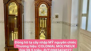 Đồng Hồ tạ cây nhập Mỹ tuyệt đẹp thương hiệu:COLONIAL MOLYNEUX