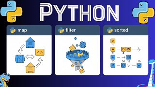 Map, Filter, Sorted | Python for Beginners #python #pythonprogramming #code