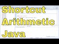26 - Shortcut Arithmetic Assignments in Java