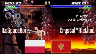 Ultimate Mortal Kombat 3 (FT10) - ItsSpaceBoi (PL) vs Crystal*Method (ME) - 2021-09-25