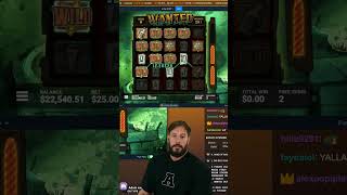 High Stakes 💥 Watch the $41,440 Super Big Win on Wanted Dead or a Alive #shorts