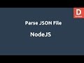 NodeJS Parse JSON File