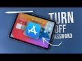 How to Turn Off Password for App Store on iPad