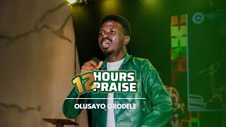 Olusayo Orodele ministering at 12HoursPraise (RCCG Christ the cornerstone worship center)