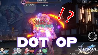 Honkai Star Rail - Simulated Universe World 4 Difficulty 2 - Sampo DoT team so op!!