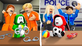 POLICE JJ Family vs CRIMINAL Mikey Family | Maizen Roblox | ROBLOX Brookhaven 🏡RP - FUNNY MOMENTS